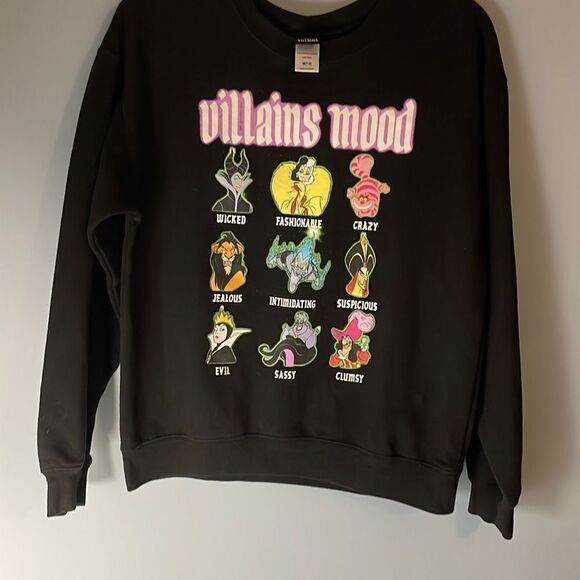 Vintage Disney villains Medium Sweatshirt with Villains moods - Picture 4 of 4
